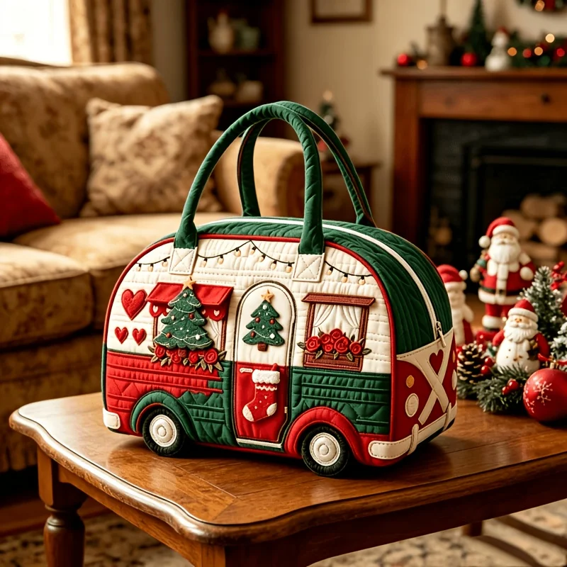 Weekender Bag Duffle - New 9 Styles Bus-Shaped Quilted Duffle