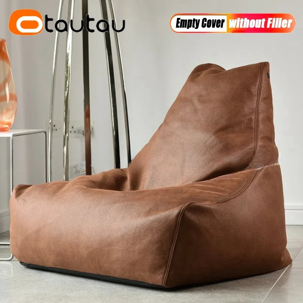 Luxury Bags Buy - OTAUTAU Luxury Faux Suede Bean Bag