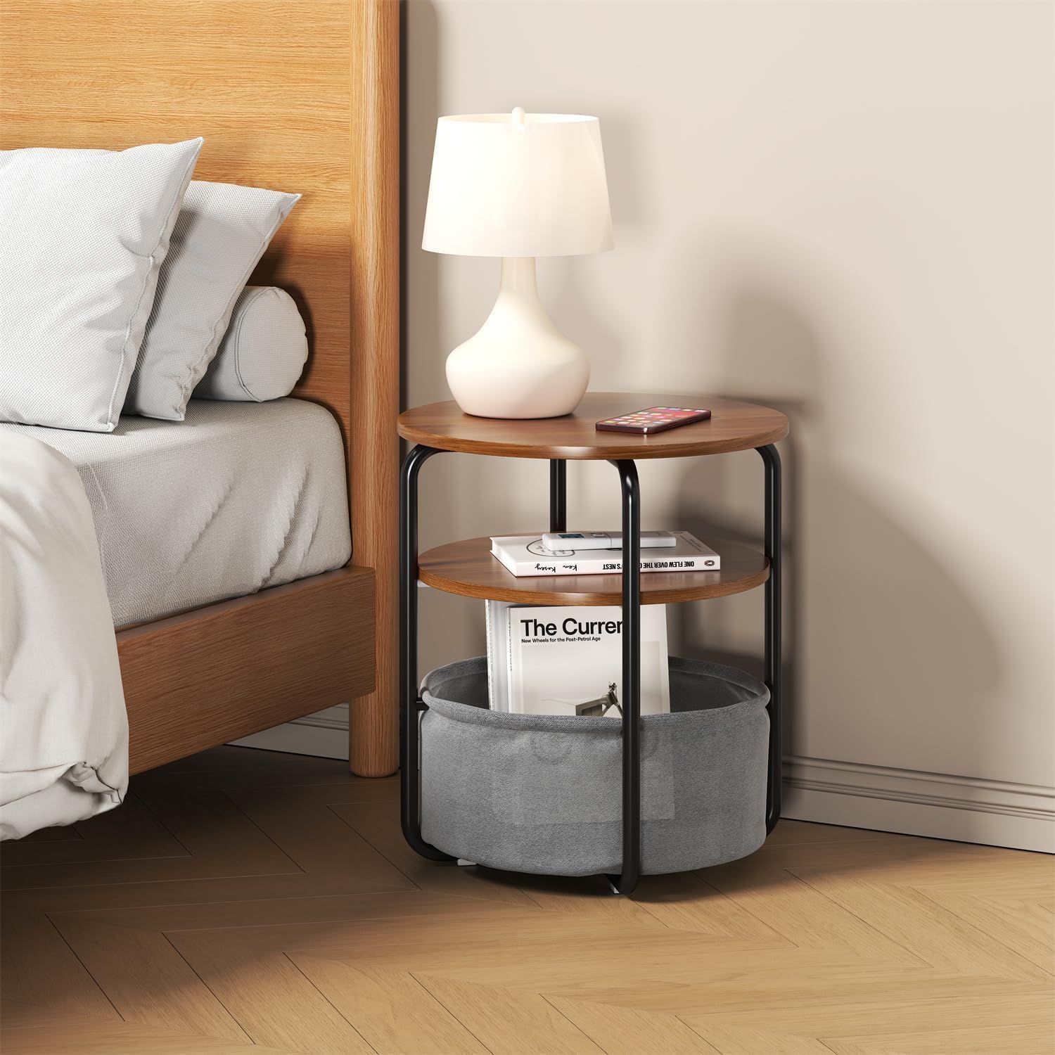 3-Tier Small Round Side Table  - Luxury Bags Tier review and price