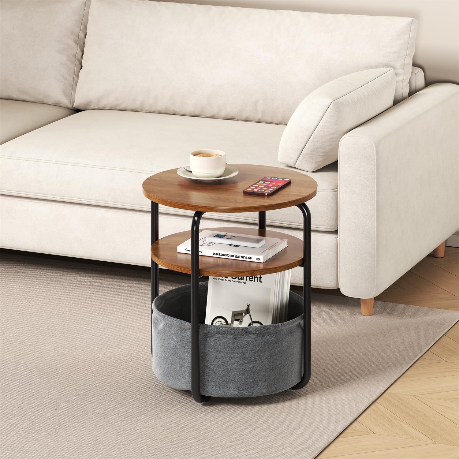3-Tier Small Round Side Table  - Luxury Bags Tier review and price