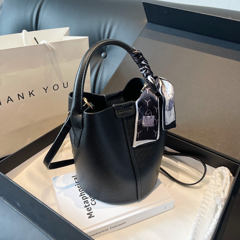 Red PU Bucket Shoulder and Cro - Luxury Bags For Sale review and price