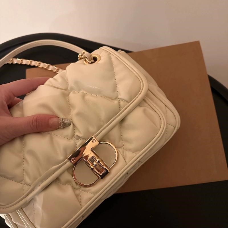 Elegant Pleated Chain Handbag  - Quiet Luxury Bags Crossbody review and price