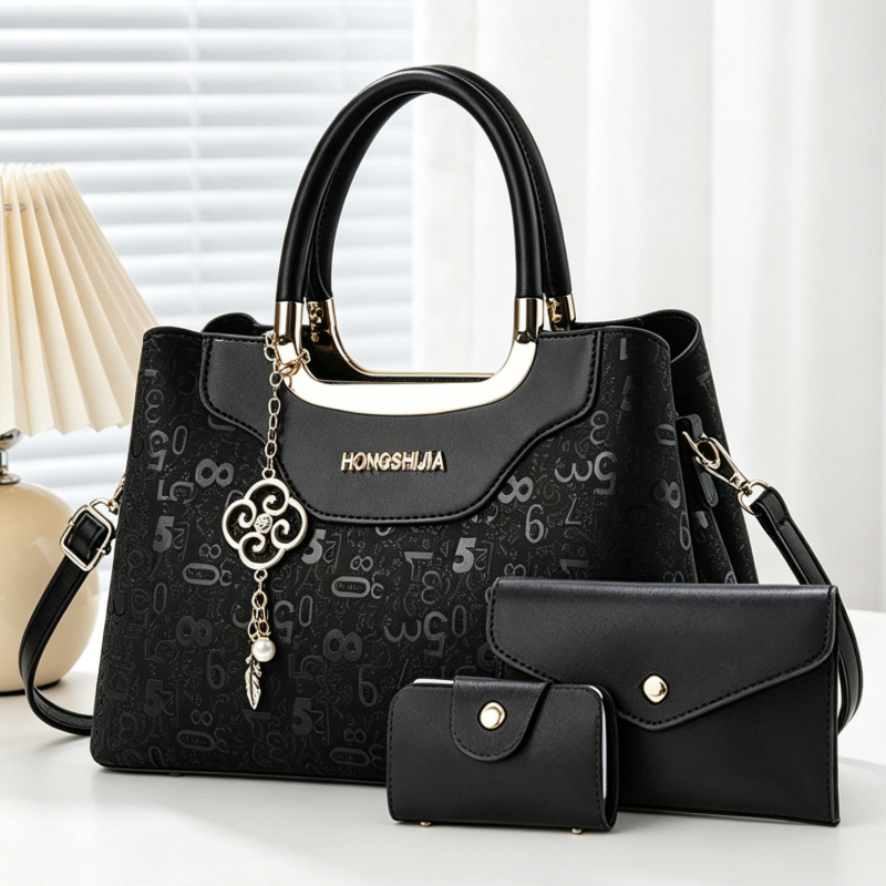 3-piece Fashion Women's Handba - Luxurious Bag review and price