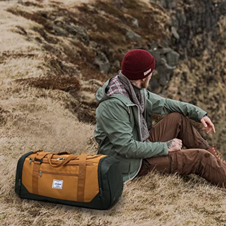 Travel Duffle Bag for men 40L  - Weekender Bag Duffle review and price