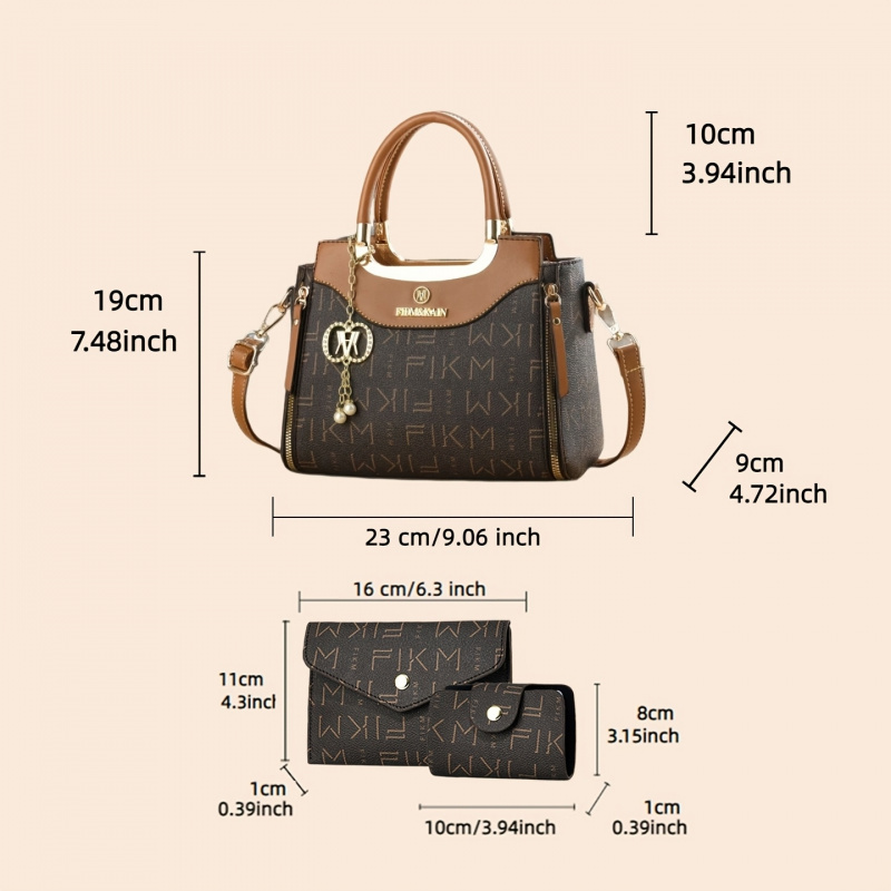 3-piece set of light luxury hi - Luxurious Bag review and price