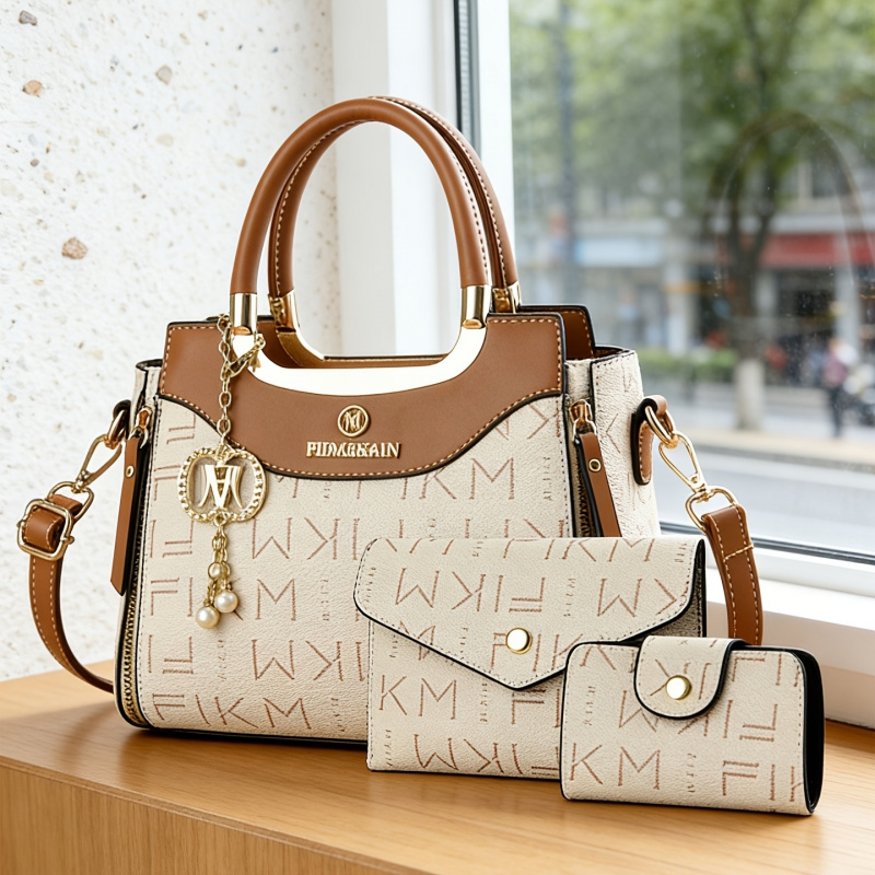 3-piece set of light luxury hi - Luxurious Bag review and price
