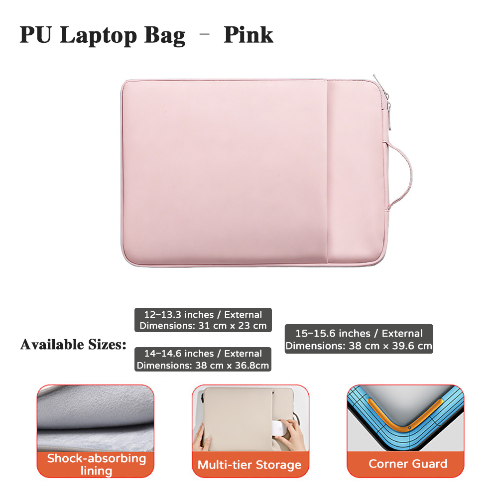 Luxury PU Leather Laptop Bag M - Luxury Bags Tier review and price
