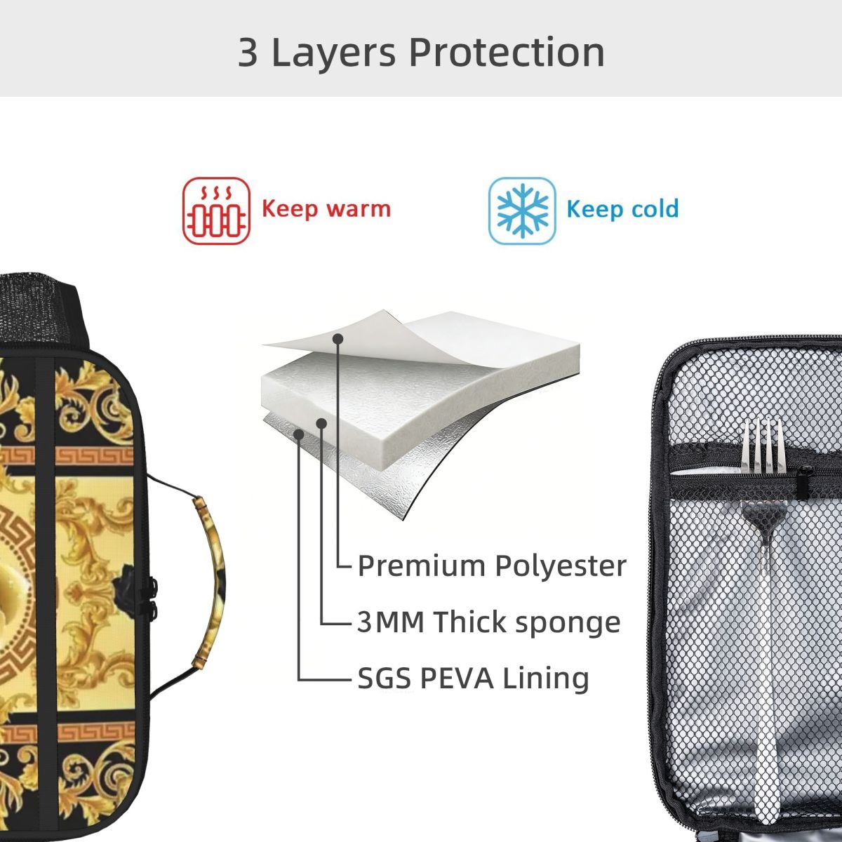 Luxury European Floral Pattern - Luxury Bags For Kids review and price
