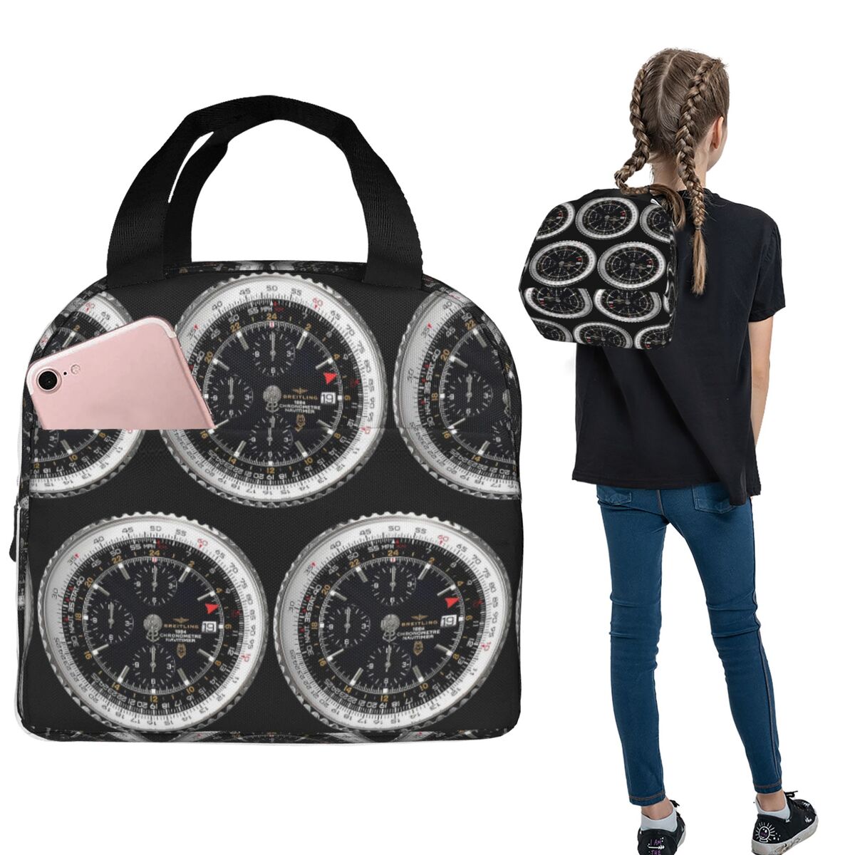 Luxury Watch Face Insulated Lu - Luxury Bags For Kids review and price