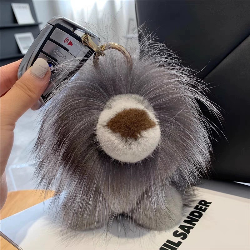 Luxury Real Mink Fur Lion Pend - Luxury Bags For Kids review and price