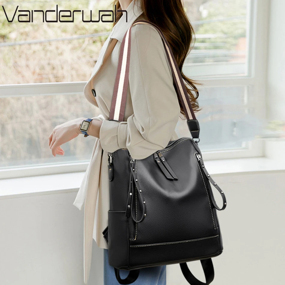 Brand Luxury Backpacks Soft Le - Luxury Bags Store review and price