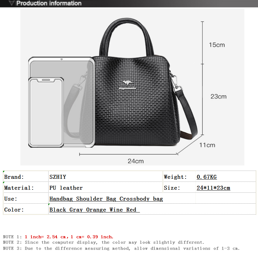 Luxury Handbag for Women Offic - Luxury Bags Medium Size review and price