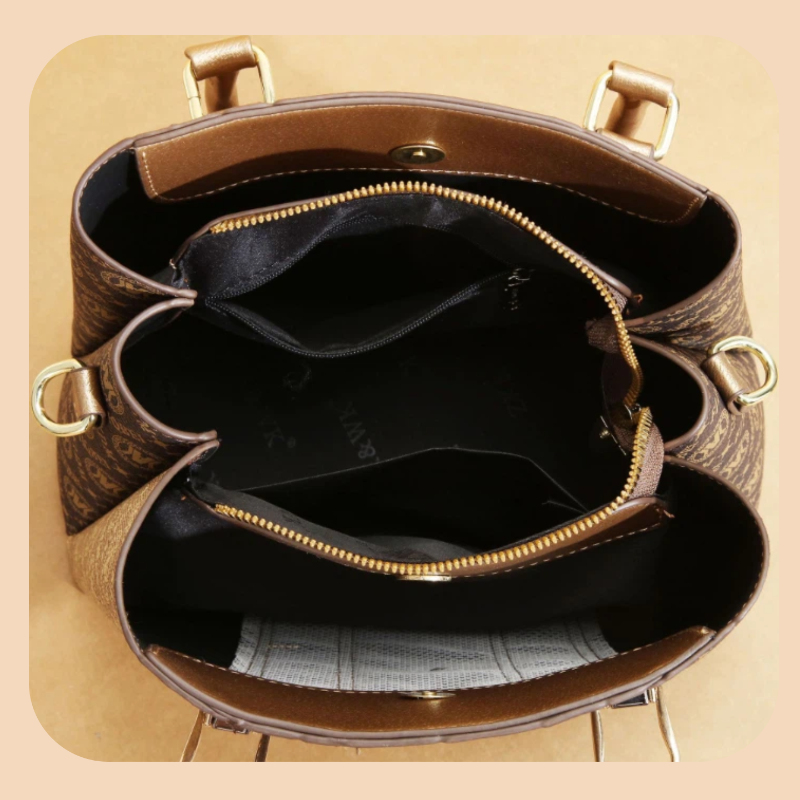 3-piece set of women's handbag - Luxurious Bag review and price