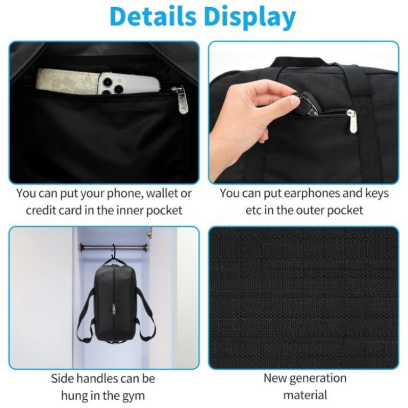 Travel Gym Bag Short-distance  - Weekender Bag Duffle review and price