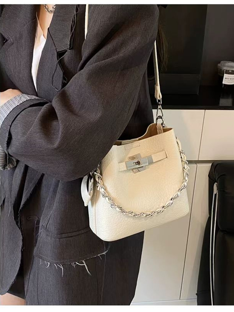 Trendy Women's Bucket Bag Cros - Luxury Bags Medium Size review and price