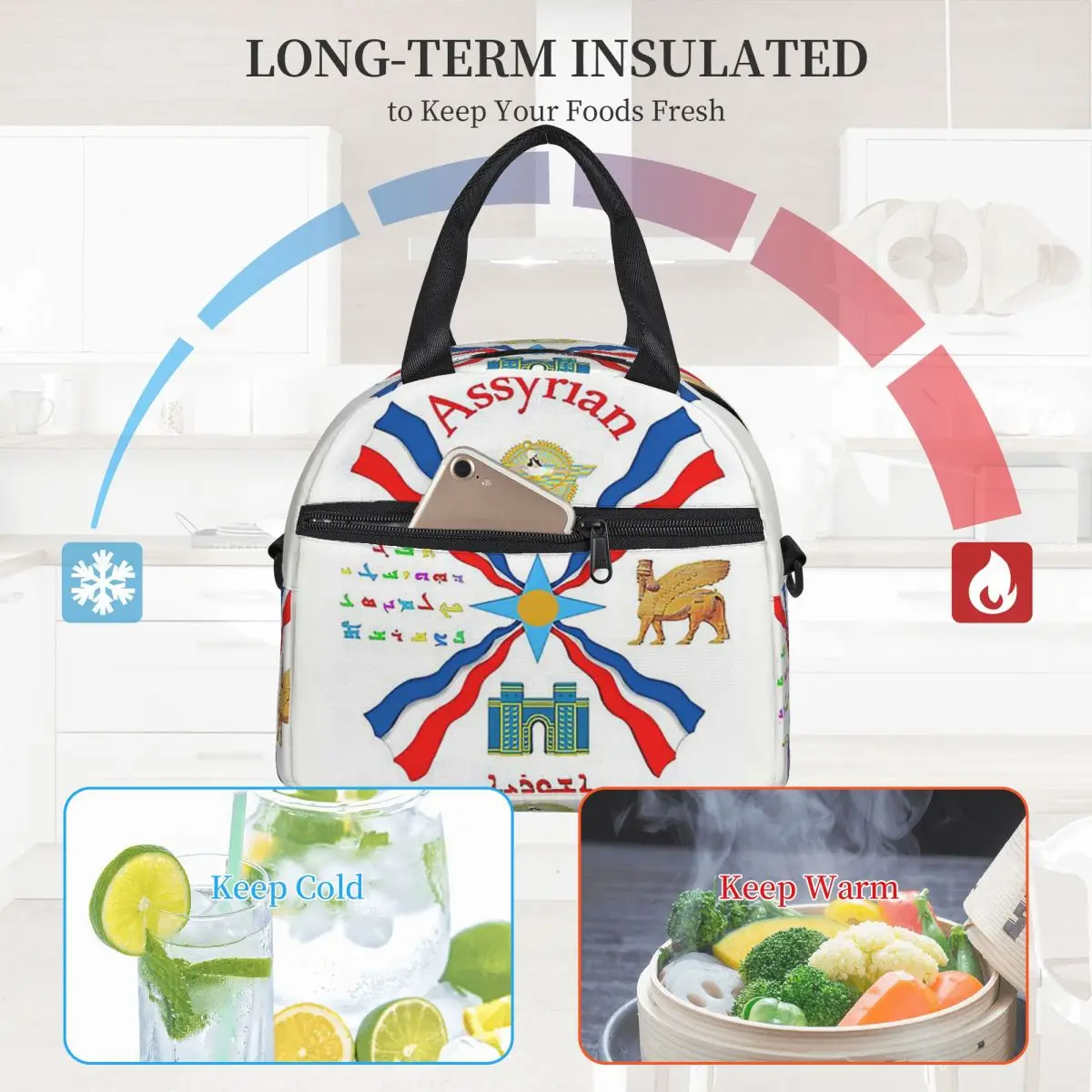 Luxury Assyrian Suryoyo Flag I - Luxury Bags For Kids review and price