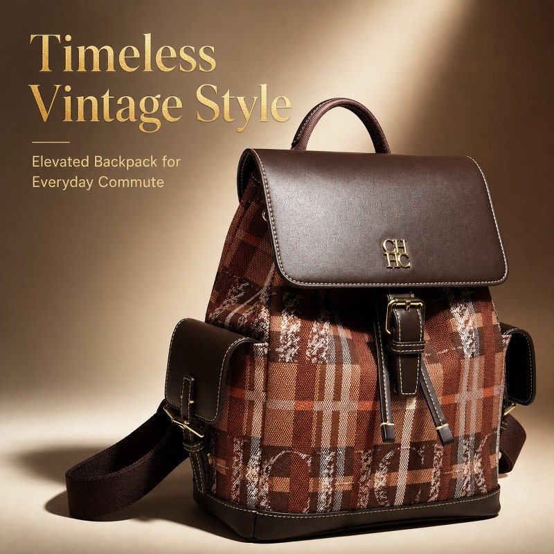 CHHC Fashion Color Block Backp - Luxurious Bag review and price